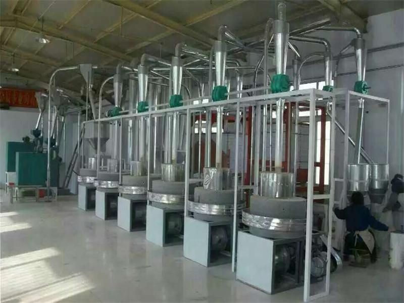 石磨面粉機械設備(6組)